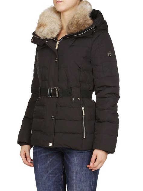 michael kors fur collar coat|Michael Kors discount coats.